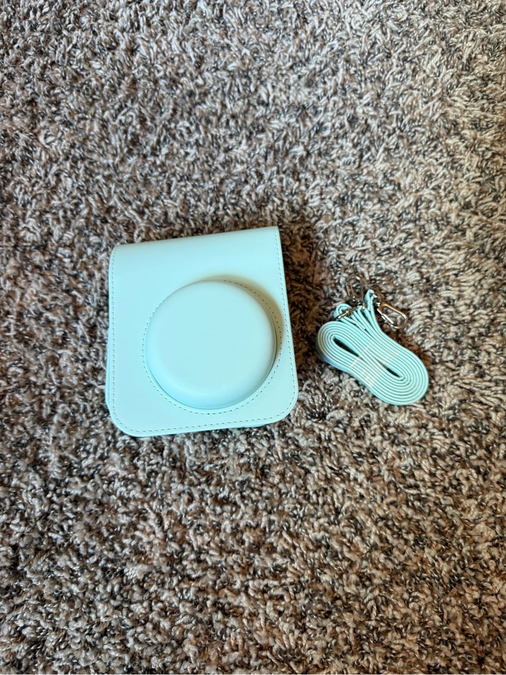 NWOT Brand new Polaroid Case - Mint Green with detachable strap